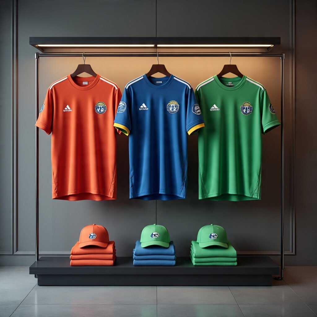 Home jerseys & custom apparel 1