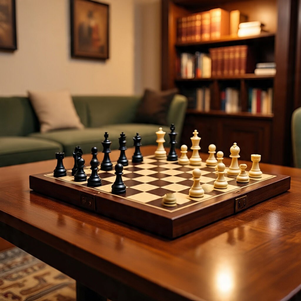 Home chess table 2