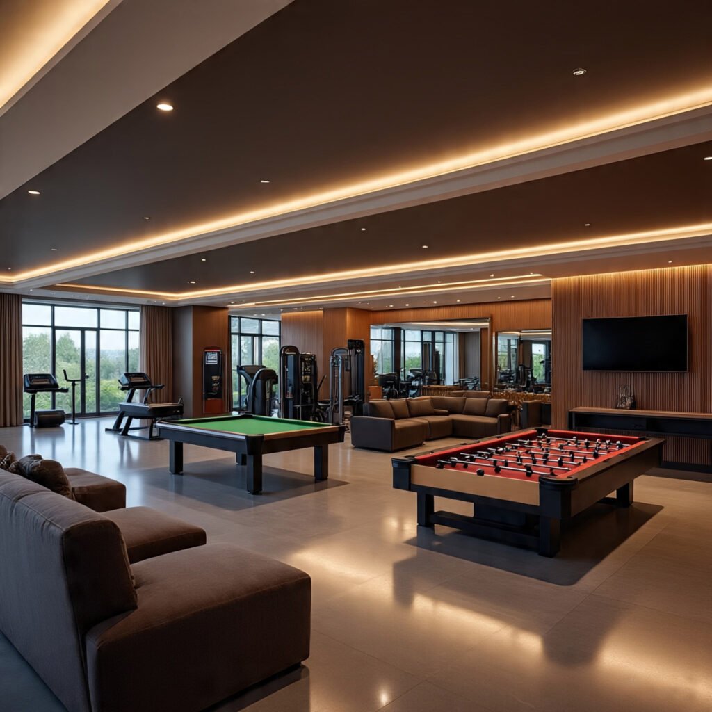 Home indoor clubhouse 2