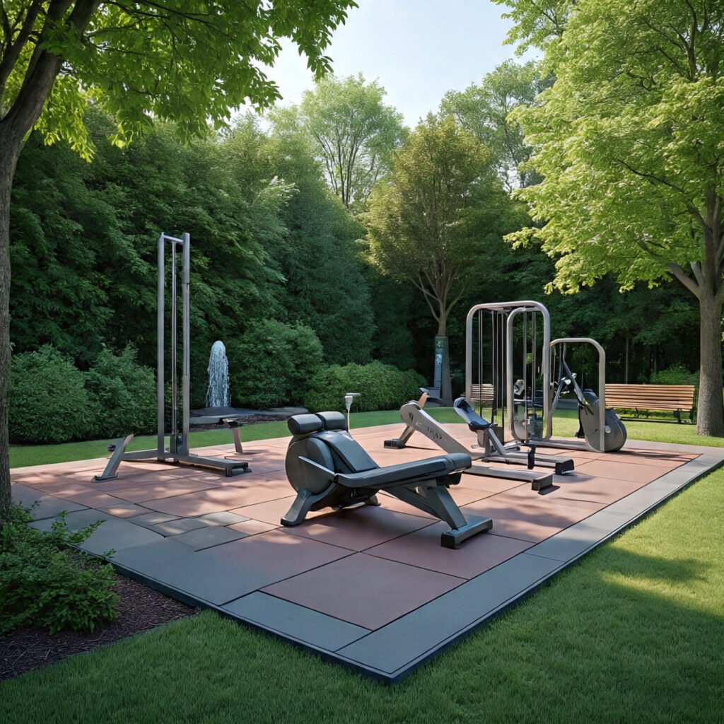 Home open air gym 1